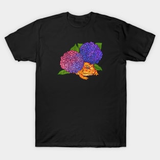 Frog in the Hydrangeas T-Shirt